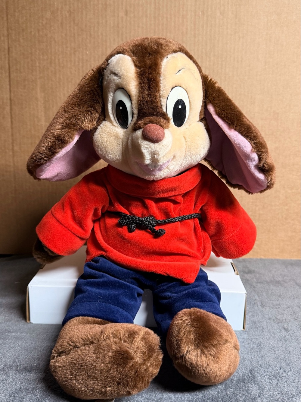 Vintage 1986 Fievel An American Tail Plush Sears Caltoy Mouse 22"